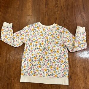 Floral Print Sweatshirt